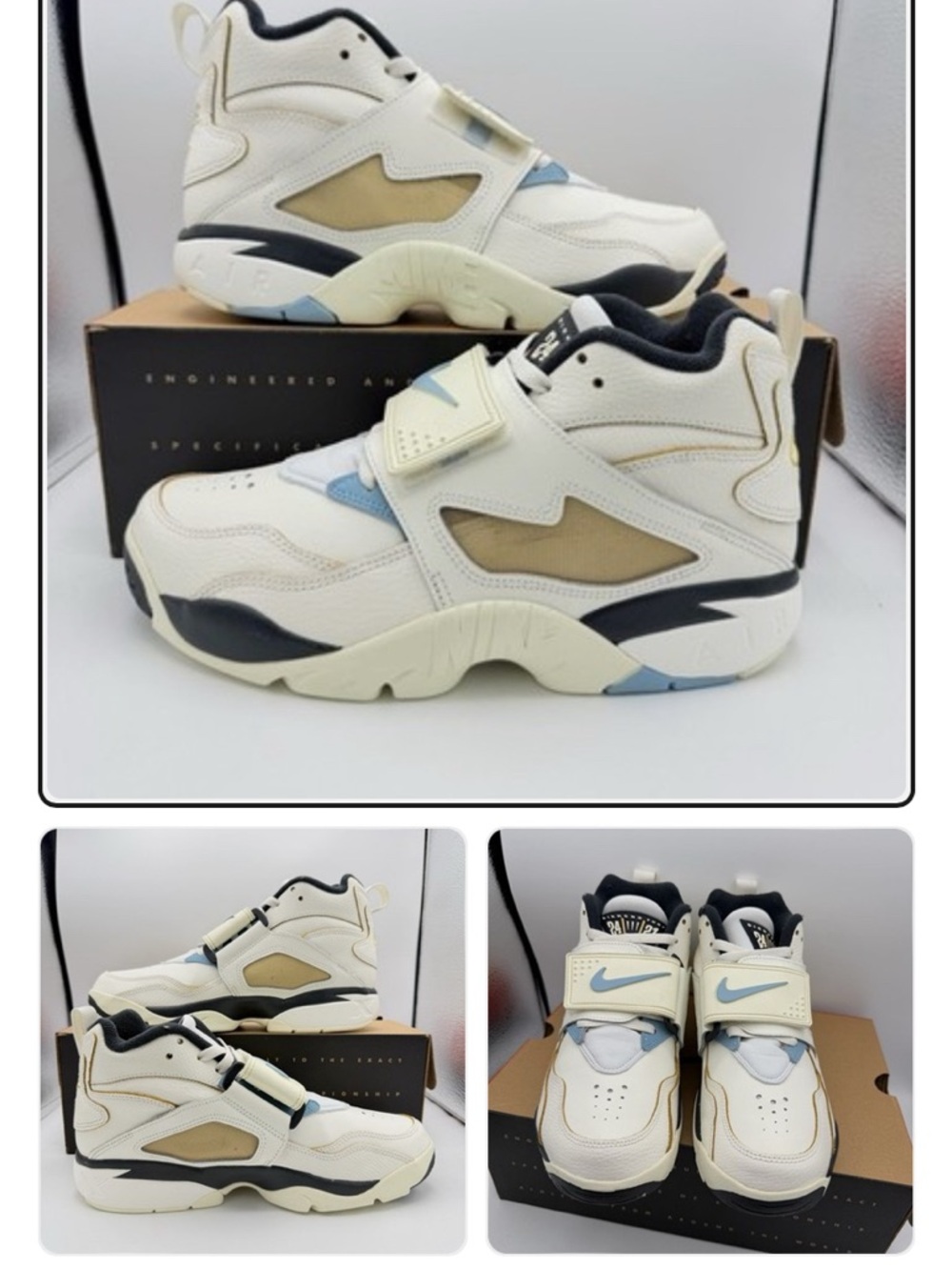 Nike Air Diamond Turf Must Be the Money Men's IF2534-100 Sz  10